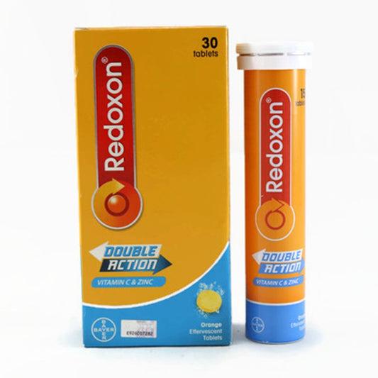 Redoxon Double Action Vitamin C & Zinc Orange Flavour 30s