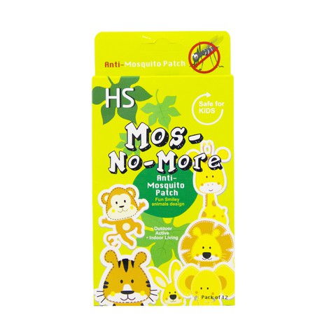 HS Mos-No-More Anti-Mosquito Patch 12pcs