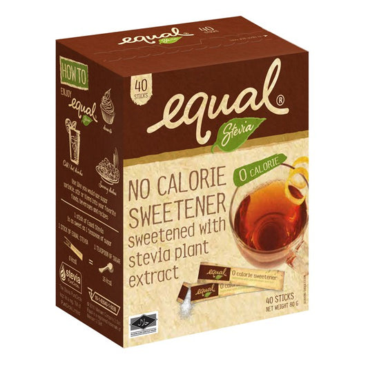 Equal Stevia 40 Sticks