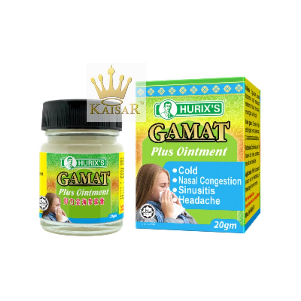 Hurix's Gamat Plus Ointment Rub Cool 20gm