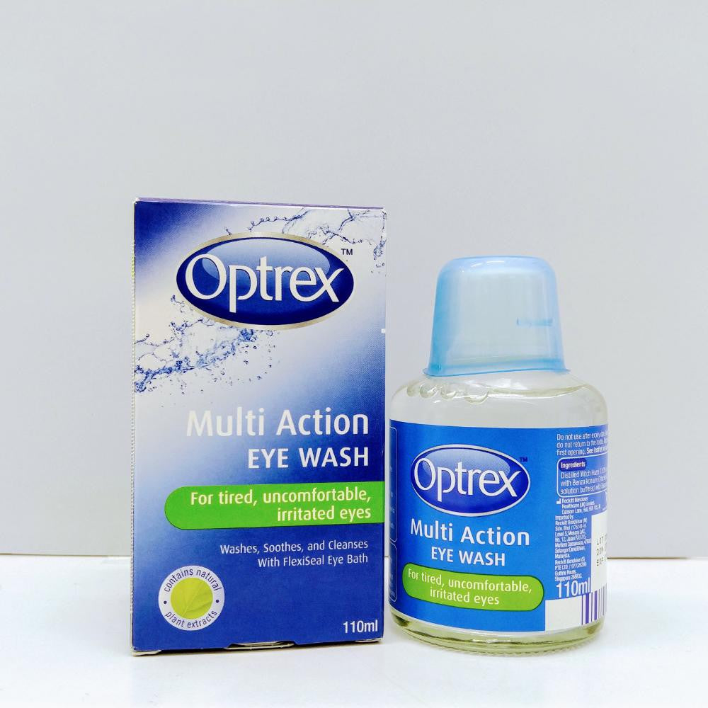 Optrex Multi Action Eye Wash 110ml – Kaisar Pharmacy