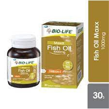 Bio-Life Maxx Fish Oil 1000mg 30 Softgel Capsules