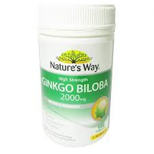 Nature's Way Ginkgo Biloba 2000mg 100s