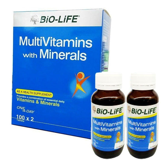 Bio Life Multivitamins W Mineral 2 X 100s