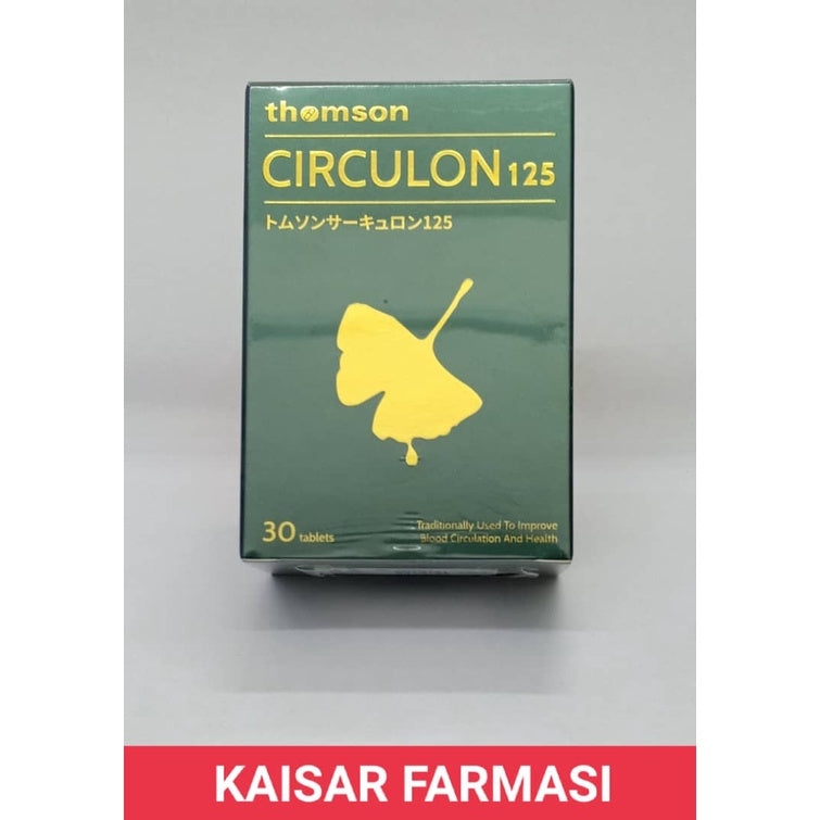 Thomson Circulon 125mg Tabs 30s