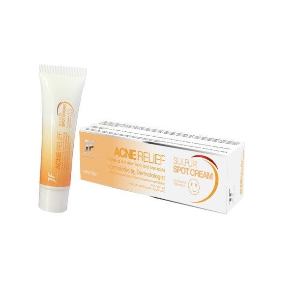 JF Acne Relief Sulfur Spot Cream 10gm