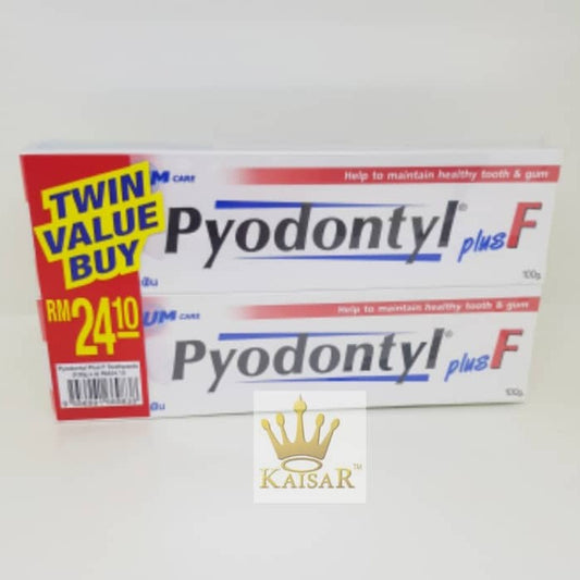 Pyodontyl Plus F Toothpaste 100gm+100gm