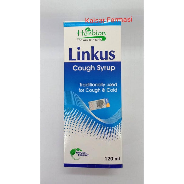 Herbion Linkus Cough Syrup 120ml (Blue)