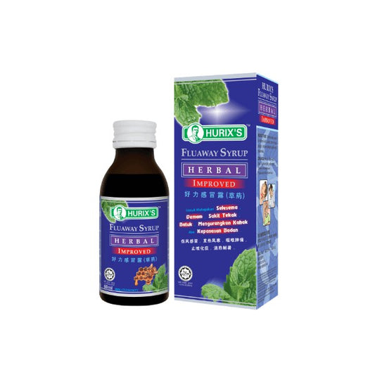 Hurix's Fluaway Syrup Herbal Improved 60ml