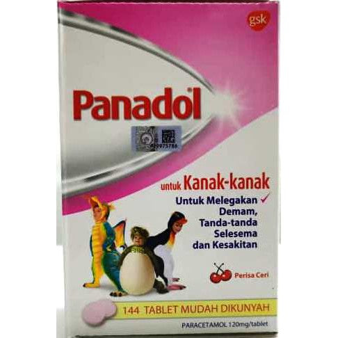 GSK Panadol Children Cherry 12s/strip