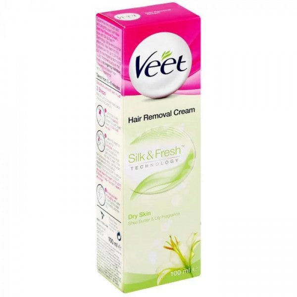 Veet Hair Removal Cream Dry Skin 100ml