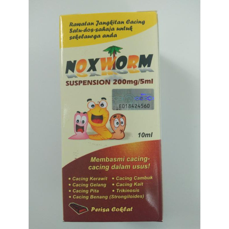 Noxworm Suspension 200mg/5ml 10ml