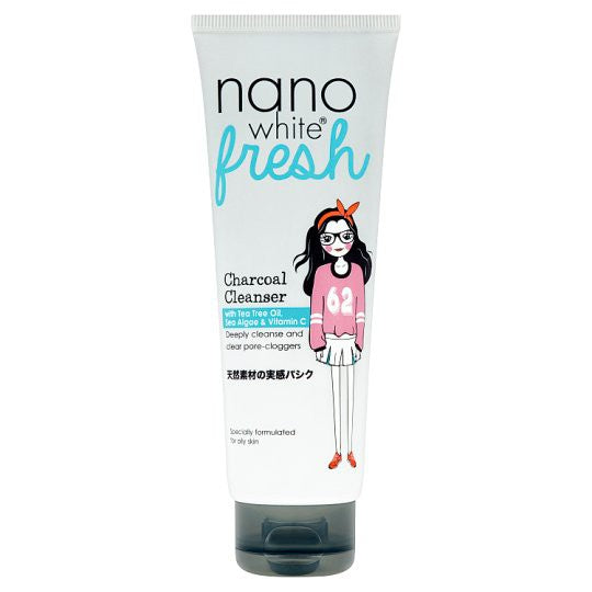 Nano White Fresh Charcoal Cleanser 100gm