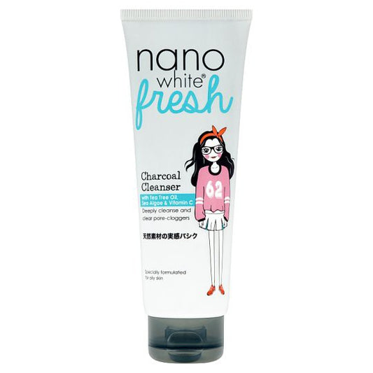 Nano White Fresh Charcoal Cleanser 100gm