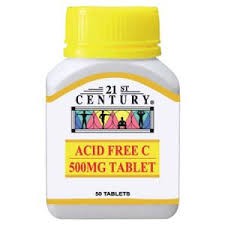 21st Century Acid Free C 500mg 50s