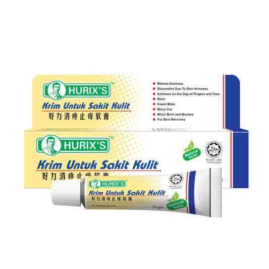 Hurix's Krim Untuk Sakit Kulit 13gm