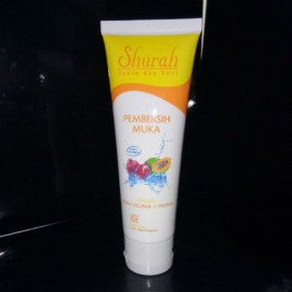 Shurah Pembersih Muka Buah Delima & Papaya 100gm