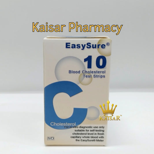 Easysure Blood Cholestrol Test Strips 10s