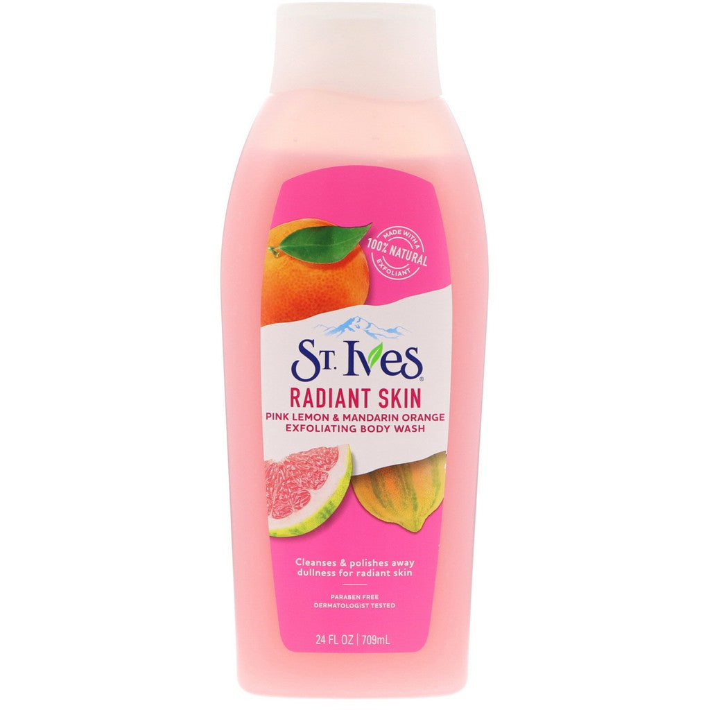 St. Ives Even & Bright Pink Lemon Mandarin Bodywash