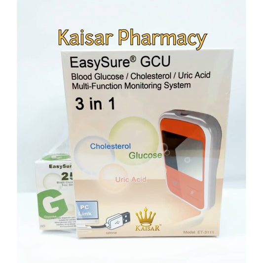 Easysure Gcu 3-In-1 Machine + Glucose Strip