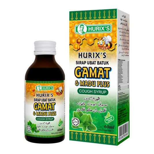 Hurix's Sirap Ubat Batuk Gamat & Madu Plus 60ml