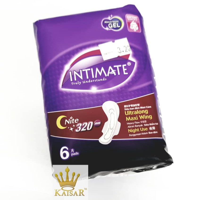 Intimate Gel Nite 320Mm 6pads