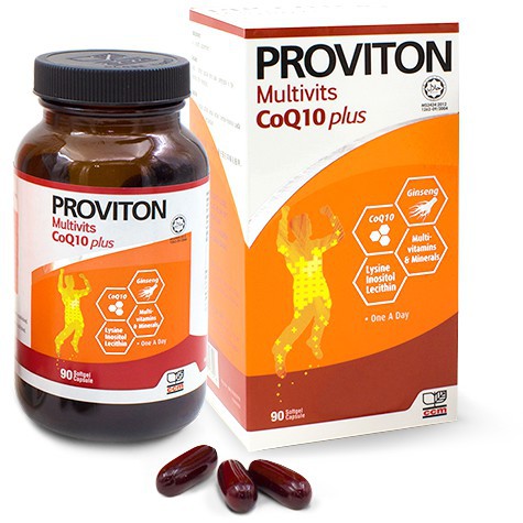 Proviton Multivits Coq10 Plus 90 Softgel Capsules