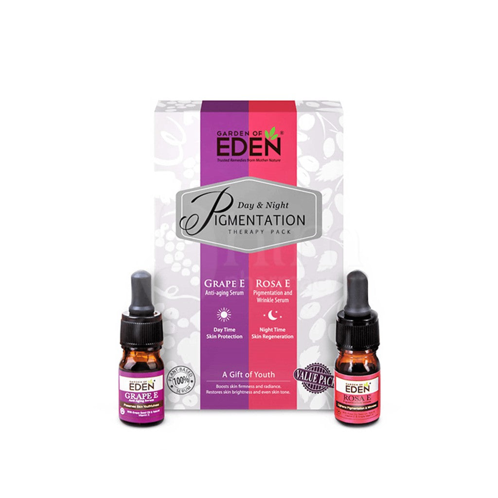 Garden Of Eden Day & Night Pigmentation Therapy Pack Grape E & Rosa E