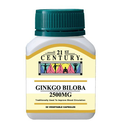 21st Century Ginkgo Biloba 2500mg 30s