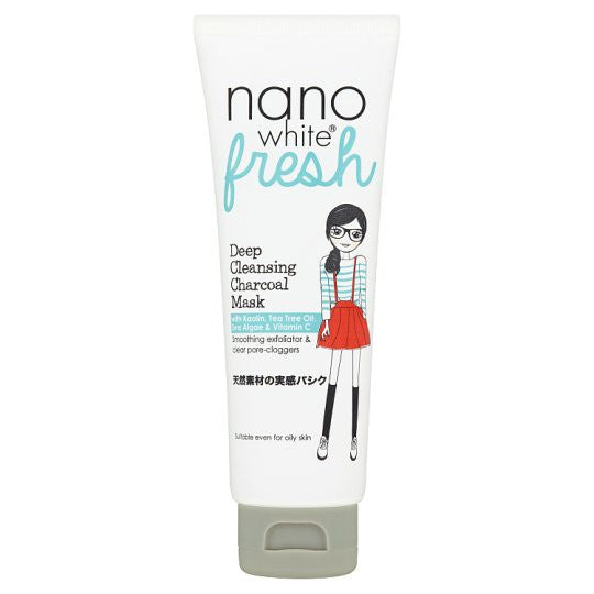 Nanowhite Fresh Deep Cleansing Charcoal Mask 80gm