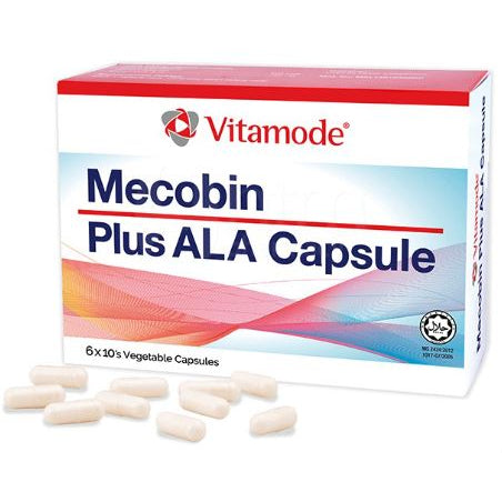 Vitamode Mecobin Plus Ala 60s Vegetable Capsules
