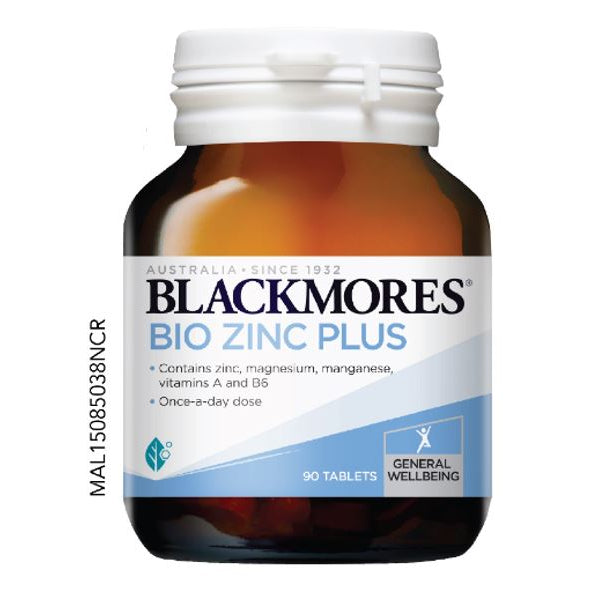 BLACKMORES BIO ZINC PLUS 90 TABLETS