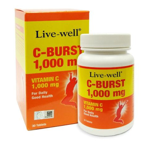 Live-Well C-Burst 1000mg 30s