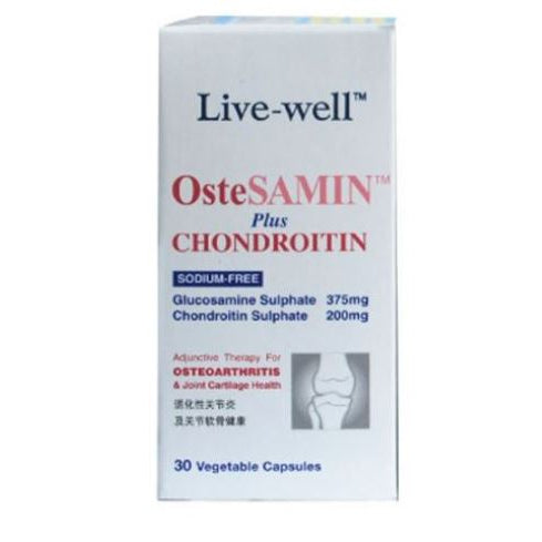 Live-Well Ostesamin + Chondroitin 30s