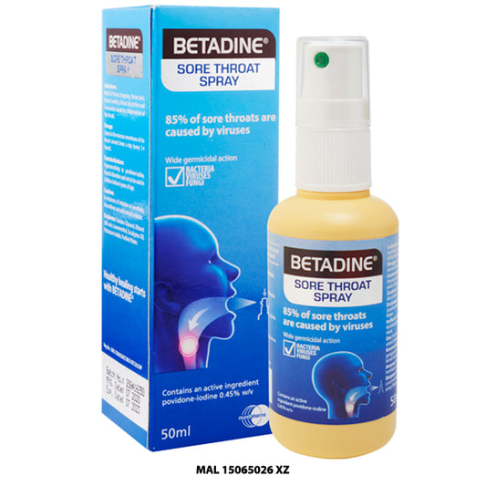 Betadine Sore Throat Spray 50ml