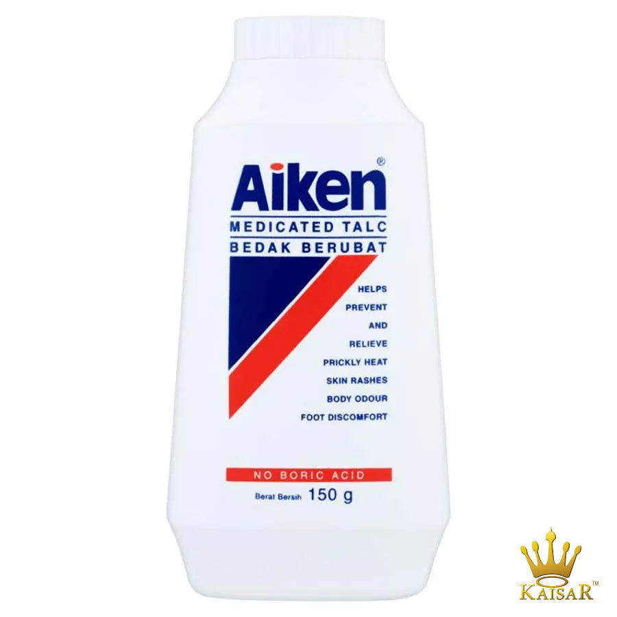 Aiken Antibacterial Talc 150gm