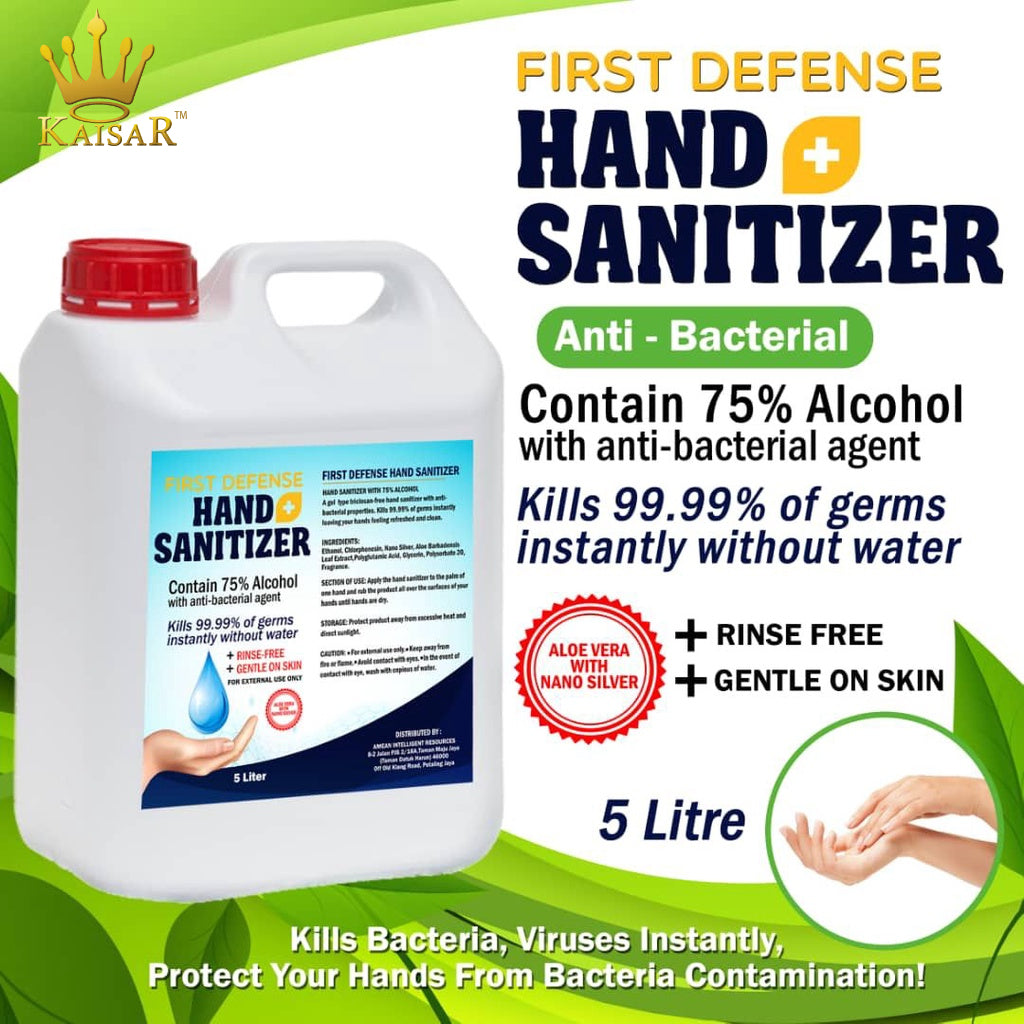 First Defense Hand Sanitizer 5L