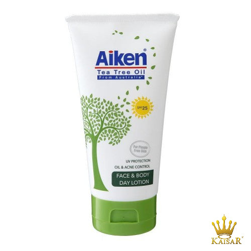 Aiken Tea Tree Oil Face & Body Lotion SPF25 150gm