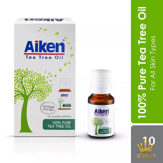 Aiken Tea Tree Oil 100% Pure Tto Pimple 10ml
