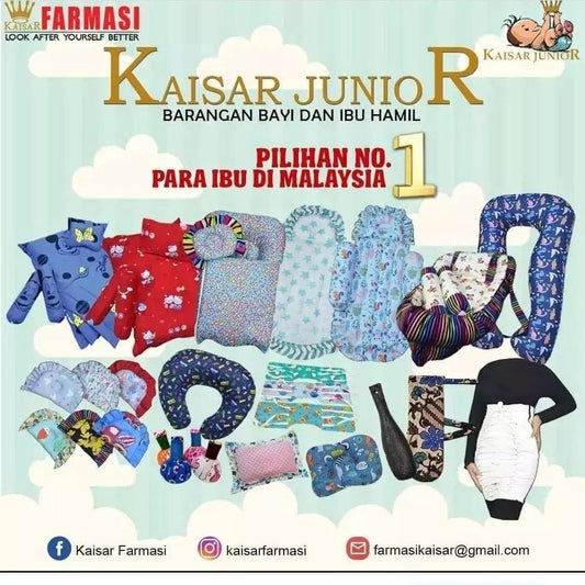 Kaisar Junior Bantal Karipap Or Karipap Pillow