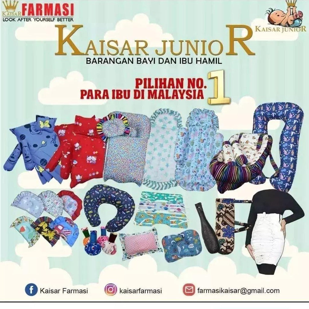 Kaisar Junior Bantal Baby 4 Year-Kaisar Junior Baby Pillow 4 Year 15" X 21"