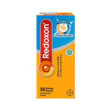 Redoxon Vitamin C,D&Zinc Orange 30s Effervescent